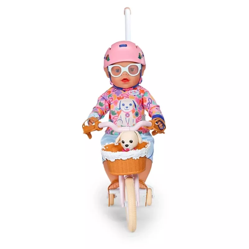 BABY born @ Bike with Lucky Doll bike set