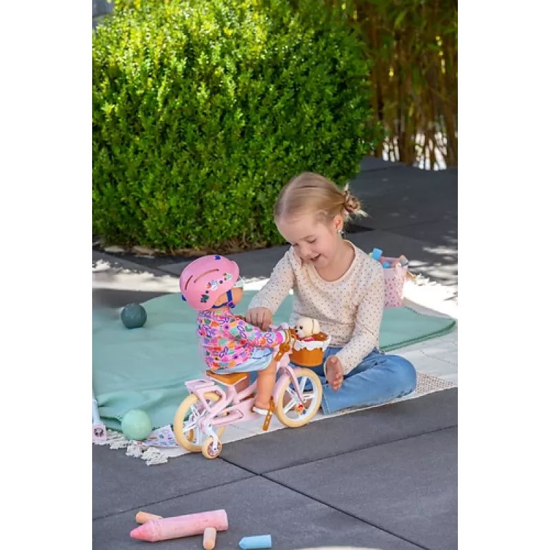BABY born @ Bike with Lucky Doll bike set