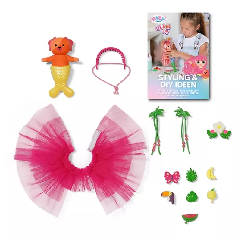 BABY born @ Glam Up Sunshine, Baby doll, Female, 4 yr(s), Boy/Girl, Multicolour