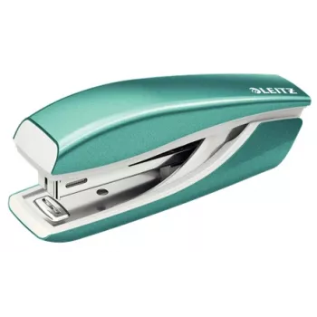 Leitz NeXXt WOW Metal Mini Stapler, 10 sheets, Blue, Metal, Plastic, 80 g/m², 3.5 cm, Top