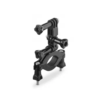HAMA Passive Holder for Action Camera — Large, Black, for Bikes and Outdoor (fits tubes 2.5–6.2 cm)