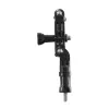 HAMA Passive Holder for Action Camera — Large, Black, for Bikes and Outdoor (fits tubes 2.5–6.2 cm)