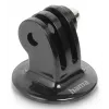 Tripod Adapter for Action Cams HAMA model 00004565, 1/4-inch Thread, Black