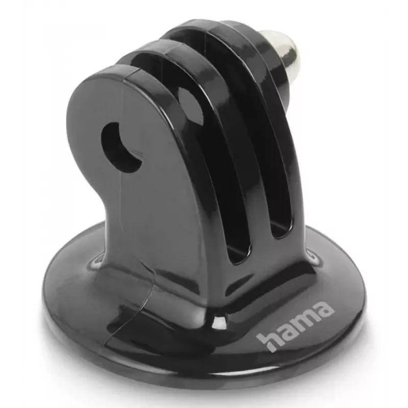 Tripod Adapter for Action Cams HAMA model 00004565, 1/4-inch Thread, Black