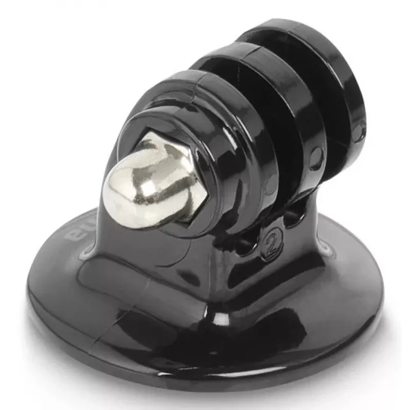 Tripod Adapter for Action Cams HAMA model 00004565, 1/4-inch Thread, Black