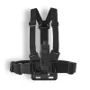 Camera chest harness HAMA 00004567 for action cameras (GoPro compatible), black, adjustable chest mount