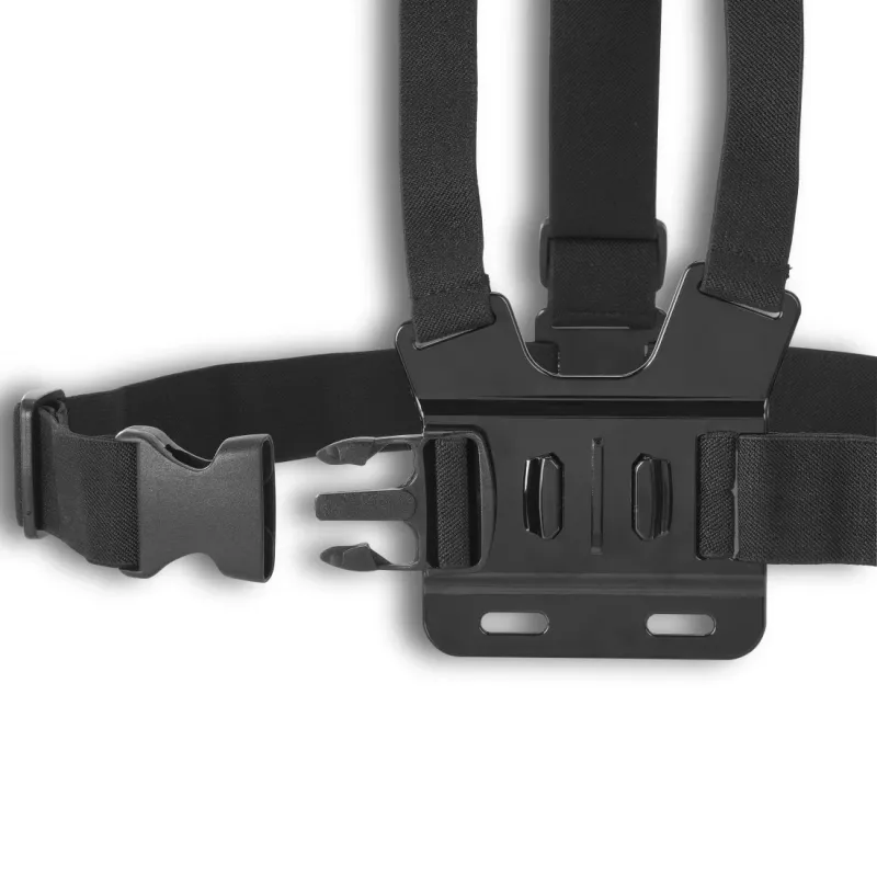 Camera chest harness HAMA 00004567 for action cameras (GoPro compatible), black, adjustable chest mount