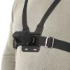 Camera chest harness HAMA 00004567 for action cameras (GoPro compatible), black, adjustable chest mount