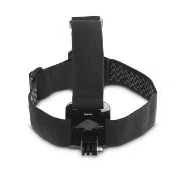 Passive Head/Helmet Holder HAMA 00004568 for Action Cameras, Black, for head mounting