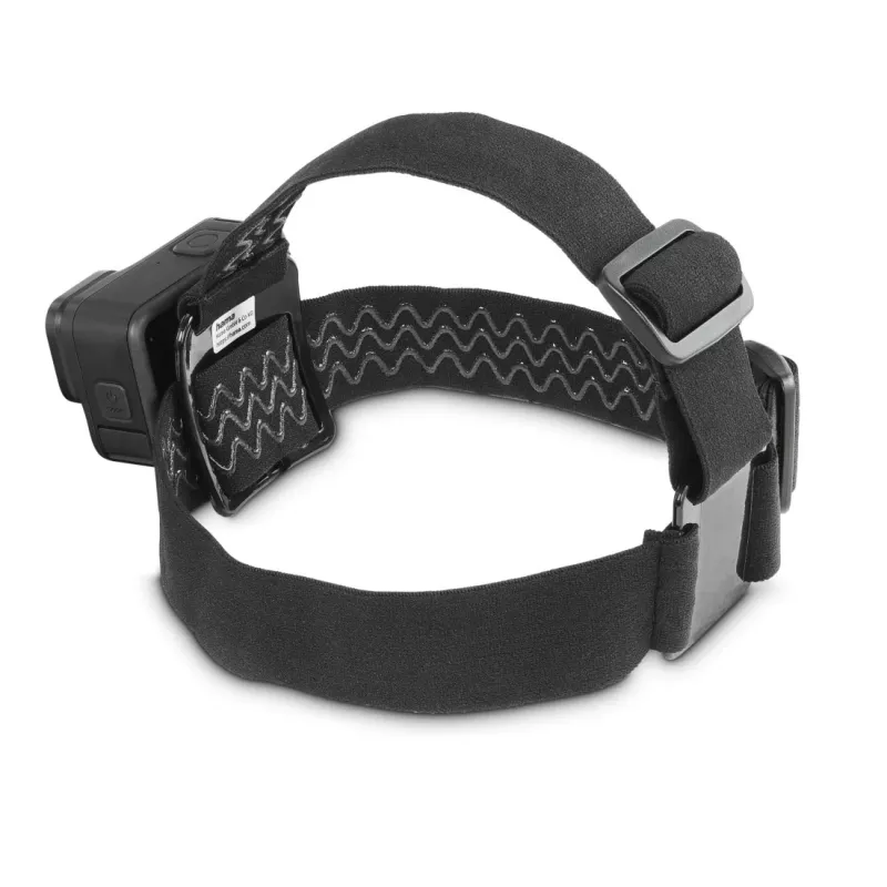 Passive Head/Helmet Holder HAMA 00004568 for Action Cameras, Black, for head mounting