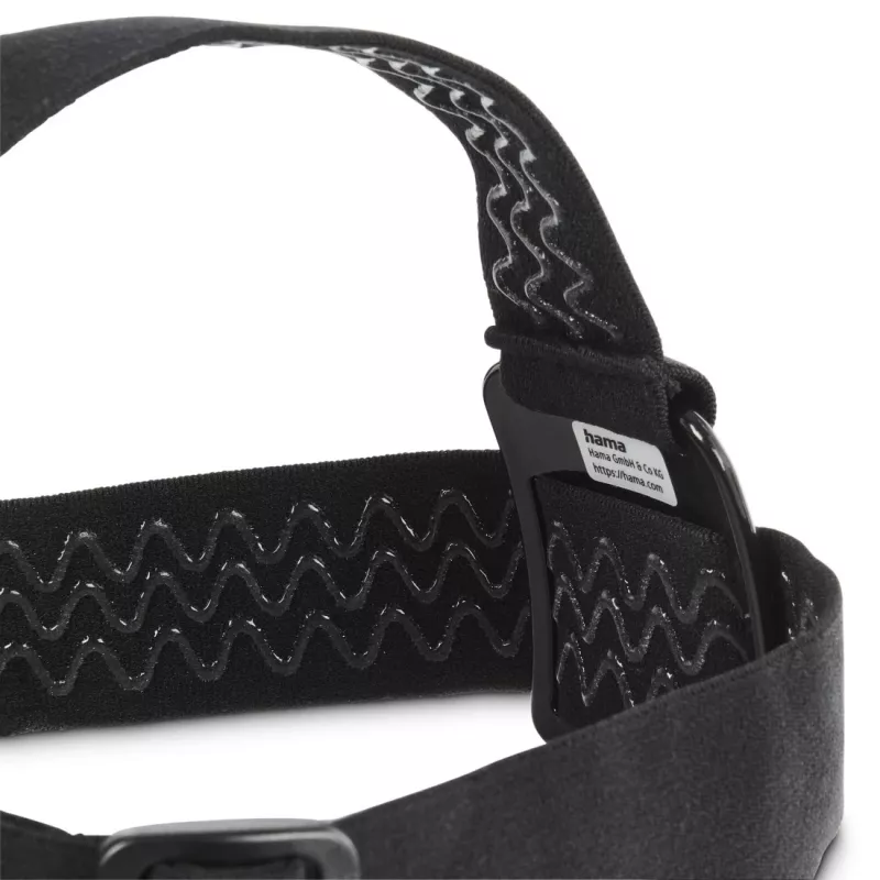 Passive Head/Helmet Holder HAMA 00004568 for Action Cameras, Black, for head mounting