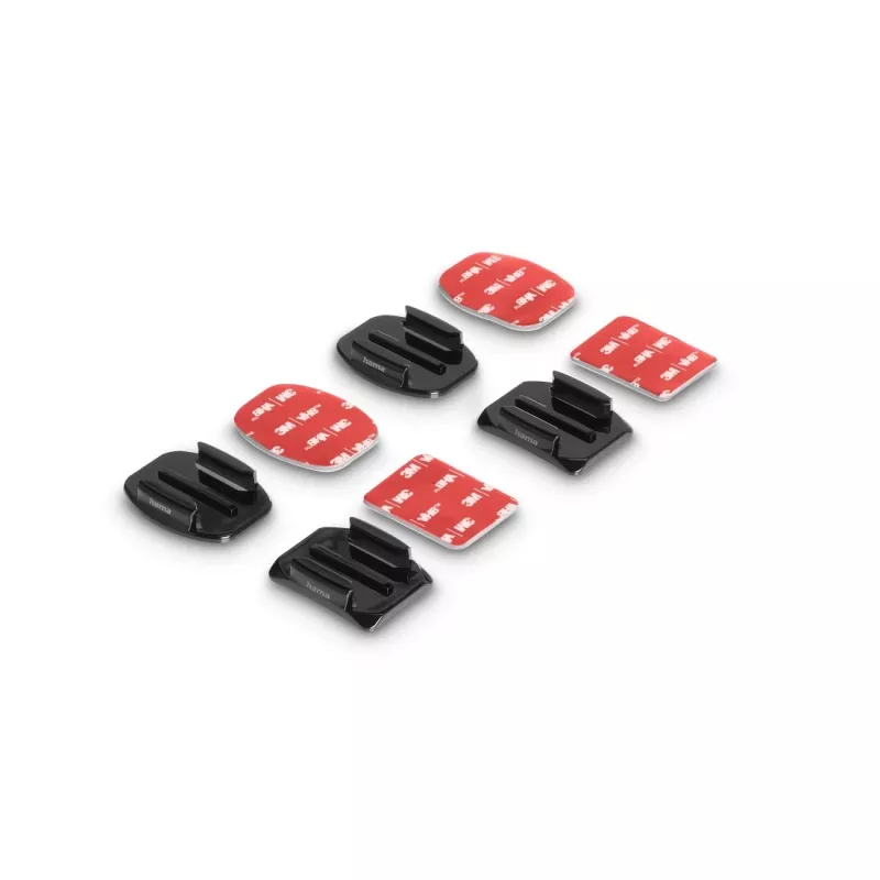 HAMA passive holder for action camera 00004569 — black, car and helmet mounting