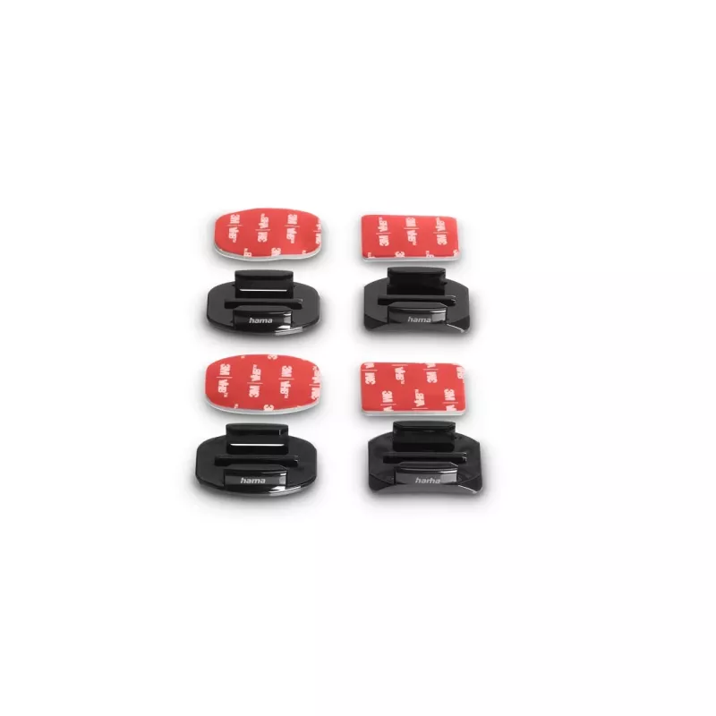 HAMA passive holder for action camera 00004569 — black, car and helmet mounting