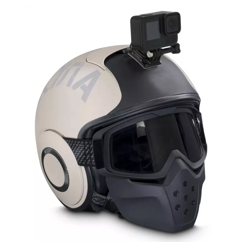 HAMA Passive Holder for Action Camera 00004571 — Helmet/Head Mount, Black