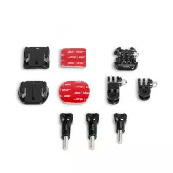 HAMA holder for action camera 00004572 Black — helmet side mount with swivel arm
