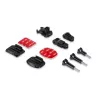 HAMA holder for action camera 00004572 Black — helmet side mount with swivel arm