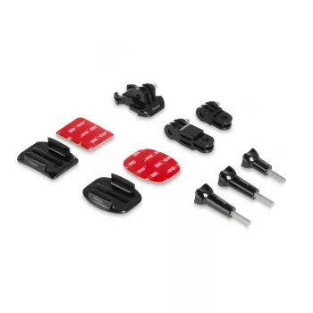 HAMA holder for action camera 00004572 Black — helmet side mount with swivel arm