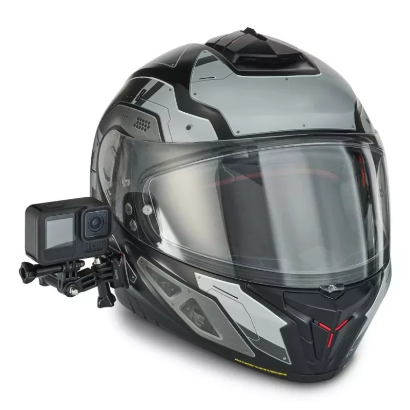 HAMA holder for action camera 00004572 Black — helmet side mount with swivel arm