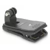 HAMA Passive Holder for Action Camera 00004573, Universal Clip Mount, Black