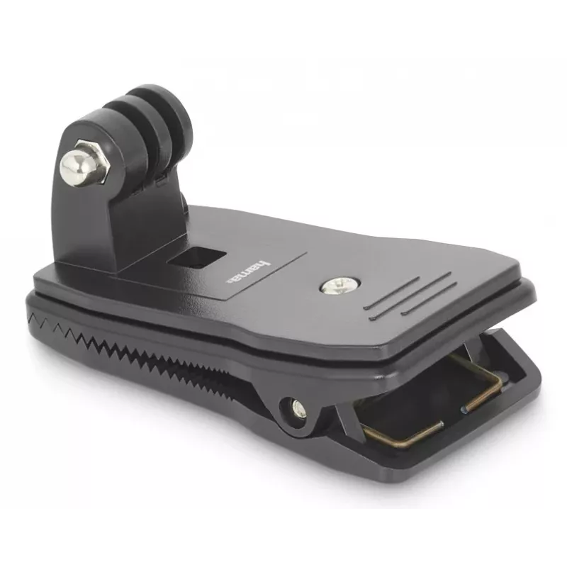 HAMA Passive Holder for Action Camera 00004573, Universal Clip Mount, Black