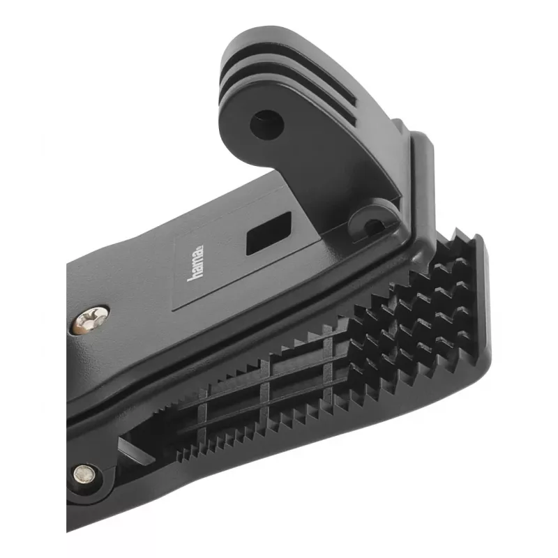 HAMA Passive Holder for Action Camera 00004573, Universal Clip Mount, Black