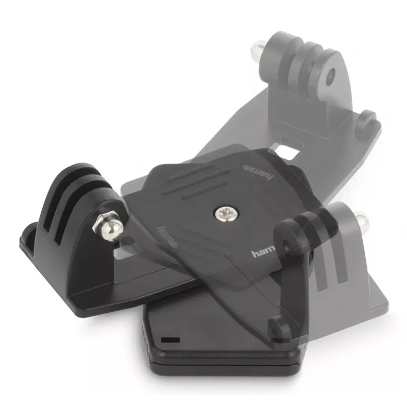 HAMA Passive Holder for Action Camera 00004573, Universal Clip Mount, Black