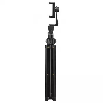 Tripod Hama Rotary Smartphone II for Smartphone and Digital Camera, 3‑leg, Max Load 1 kg, Height 41.5–150 cm, Black