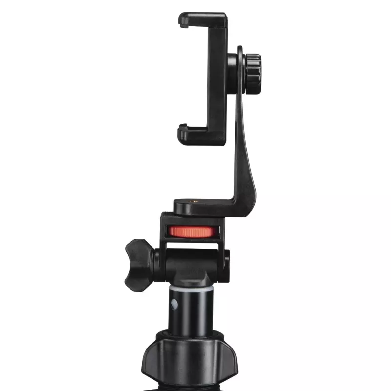 Tripod Hama Rotary Smartphone II for Smartphone and Digital Camera, 3‑leg, Max Load 1 kg, Height 41.5–150 cm, Black