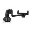 Tripod Hama Rotary Smartphone II for Smartphone and Digital Camera, 3‑leg, Max Load 1 kg, Height 41.5–150 cm, Black