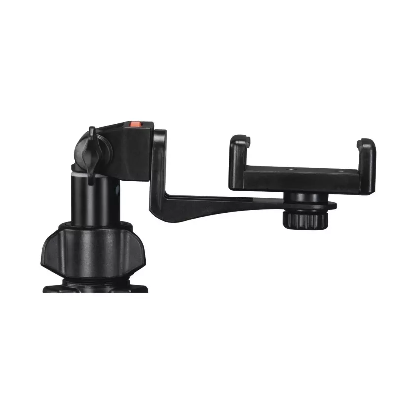 Tripod Hama Rotary Smartphone II for Smartphone and Digital Camera, 3‑leg, Max Load 1 kg, Height 41.5–150 cm, Black