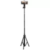 Tripod Hama Rotary Smartphone II for Smartphone and Digital Camera, 3‑leg, Max Load 1 kg, Height 41.5–150 cm, Black