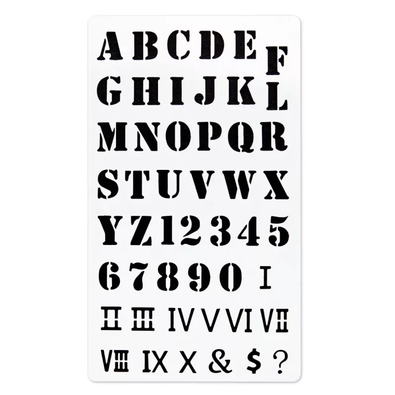 Hama 00007743 stencil White Plastic Art stencil