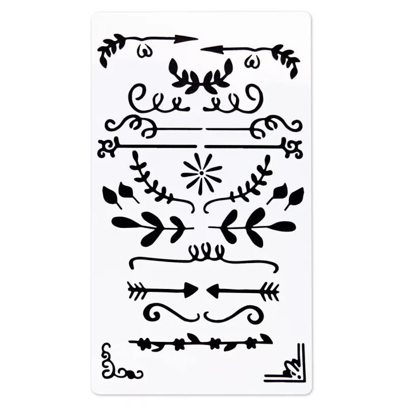Hama 00007743 stencil White Plastic Art stencil