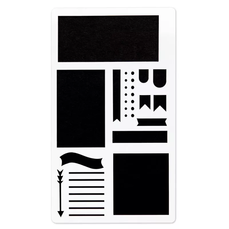 Hama 00007743 stencil White Plastic Art stencil