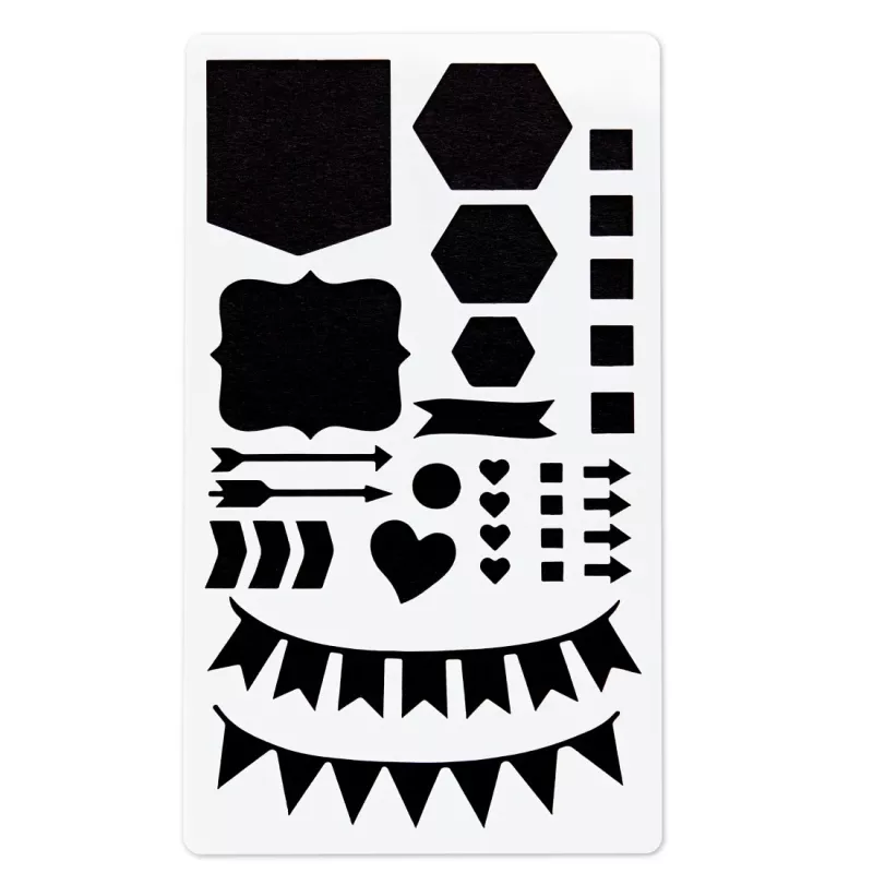 Hama 00007743 stencil White Plastic Art stencil