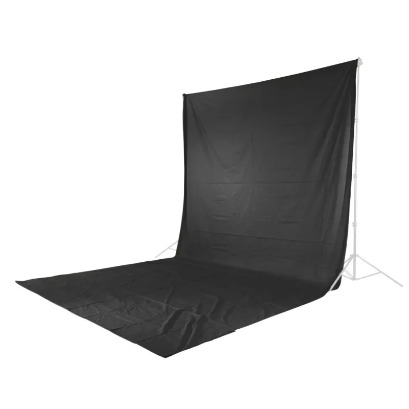 Background Screen Hama 00021157 Black Cotton 2950mm x 6000mm