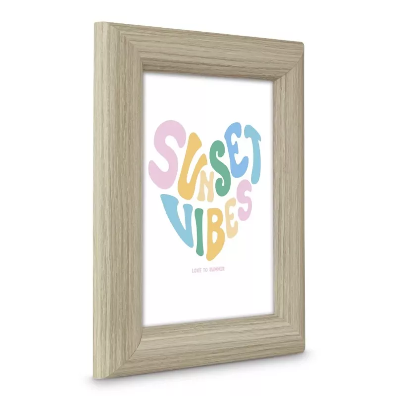 Picture frame HAMA Tori single MDF Brown for 13×18 cm photos, FSC-certified
