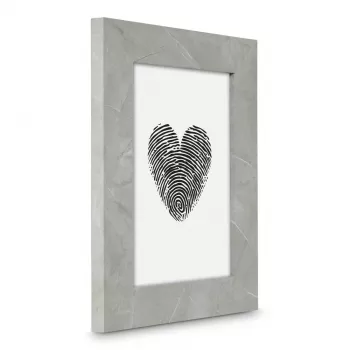 Picture frame HAMA Lio single MDF grey for 13×18 cm photo, FSC-certified