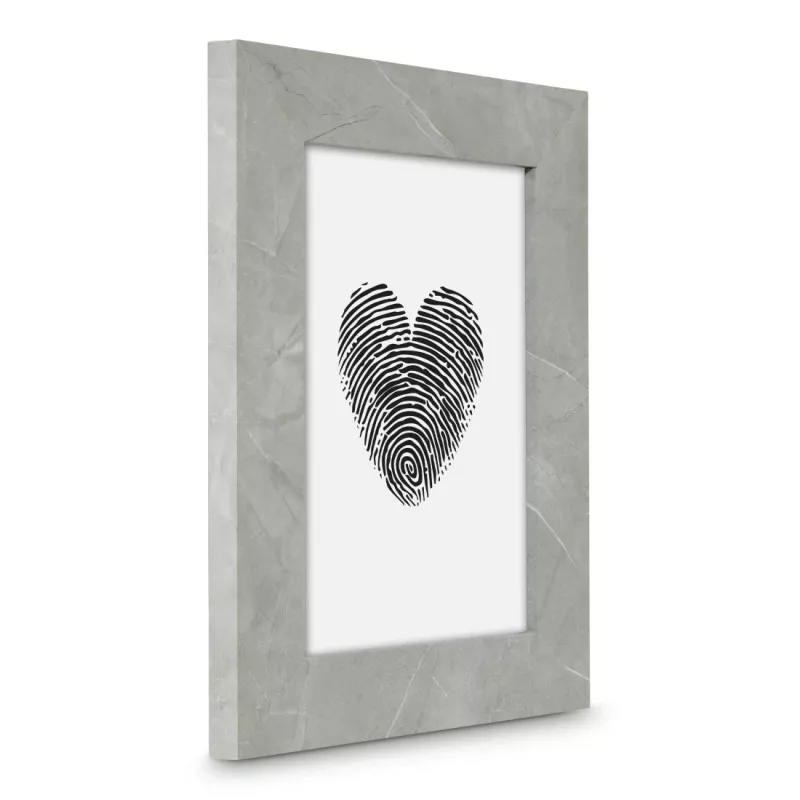 Picture frame HAMA Lio single MDF grey for 13×18 cm photo, FSC-certified