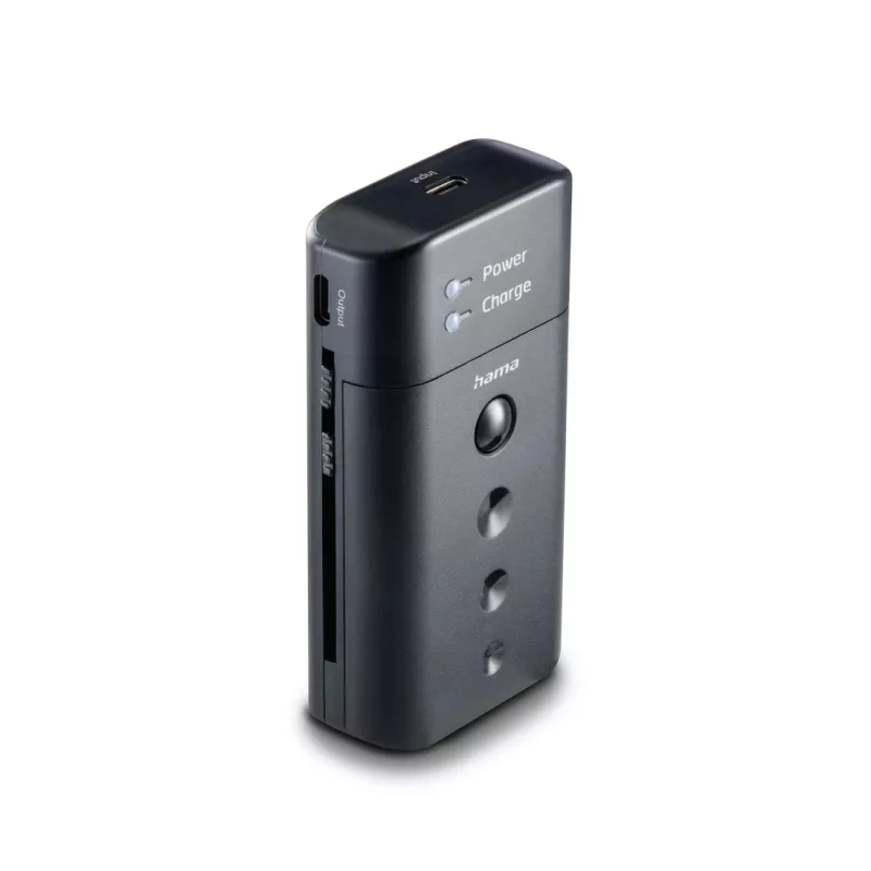 Battery charger HAMA 00081390 for digital camera batteries — USB, Li‑Ion and NiMH compatible, 5V input