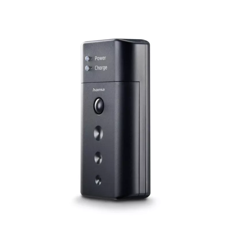 Battery charger HAMA 00081390 for digital camera batteries — USB, Li‑Ion and NiMH compatible, 5V input