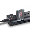Battery charger HAMA 00081390 for digital camera batteries — USB, Li‑Ion and NiMH compatible, 5V input