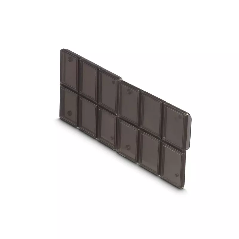 Hama 00095990 memory card case 12 cards Polypropylene (PP) Black, Transparent