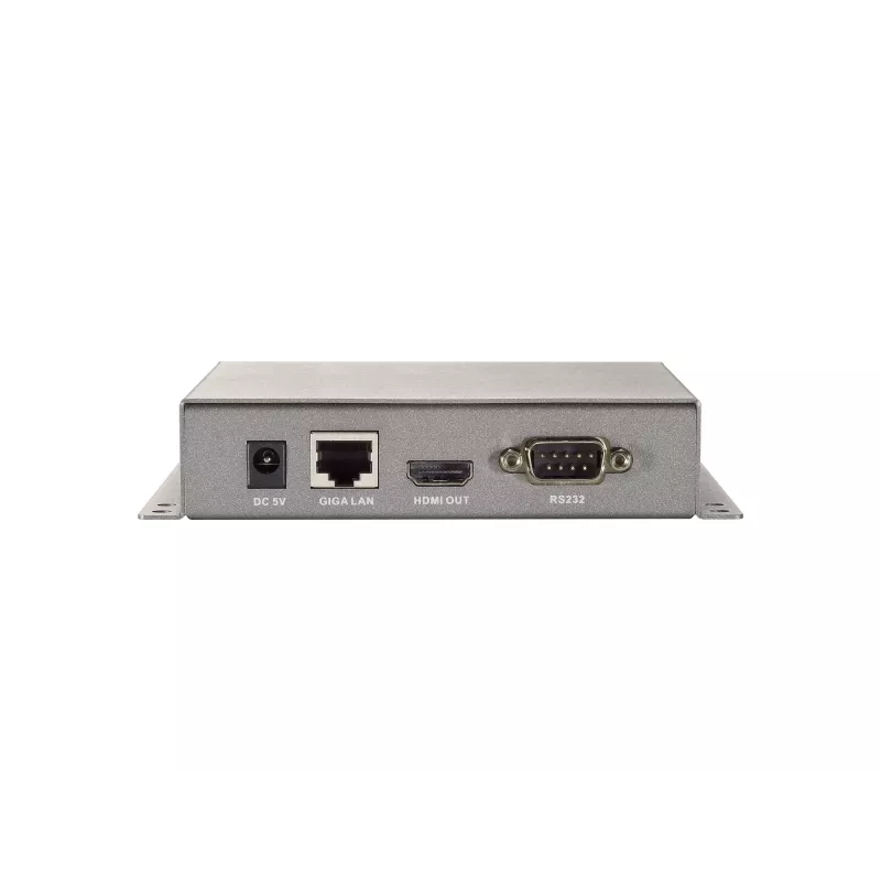 LevelOne HDMI over IP PoE Receiver, 1920 x 1080 pixels, AV receiver, Grey, HDCP