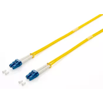 Equip LC/LC Fiber Optic Patch Cable, OS2, 5.0m, 5 m, OS2, LC, LC