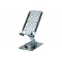 Foldable Swivel Phone Stand CONCEPTRONIC THANA08G, 360° Rotating Base, Adjustable Height, Silver