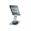 Foldable Swivel Phone Stand CONCEPTRONIC THANA08G, 360° Rotating Base, Adjustable Height, Silver