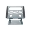 Laptop stand CONCEPTRONIC THANA10G — foldable aluminium, adjustable height, grey, 240×220×50 mm
