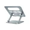Laptop stand CONCEPTRONIC THANA10G — foldable aluminium, adjustable height, grey, 240×220×50 mm