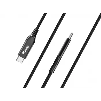 Equip USB 4 Ultra Slim C to C Cable, 1.2m, PD240W, 4K/60Hz, 40Gbps, Black